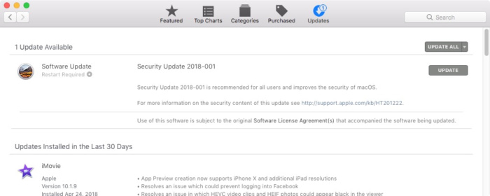 Check for apple macos security update 10 14 6 download