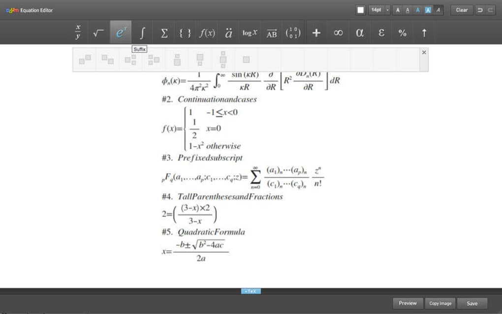 best equation editor for mac